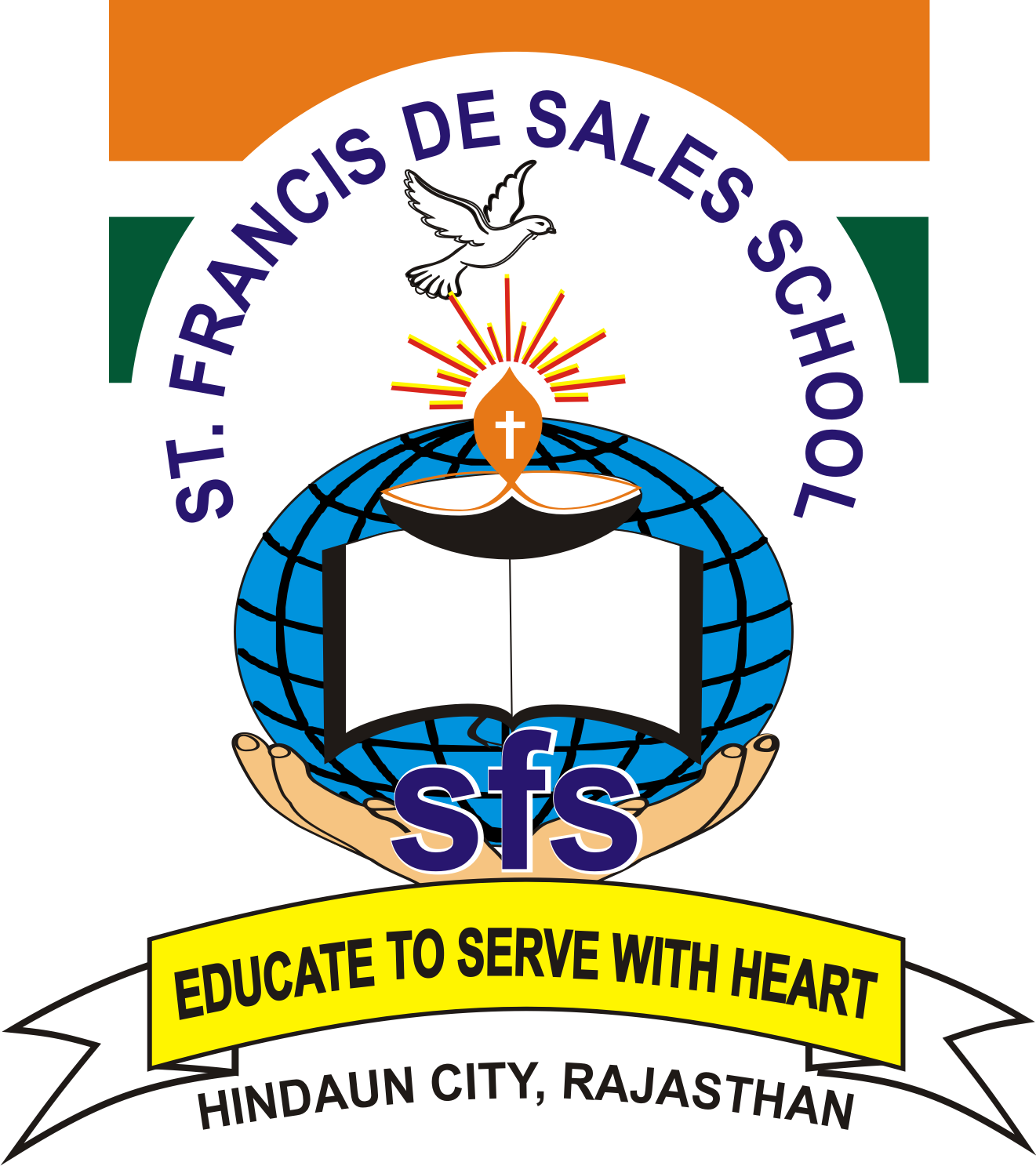 SFS LOGO for Hindaun School